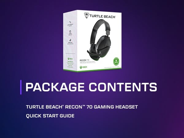 Turtle Beach Recon 70 Black 2024 Xbox X Headset