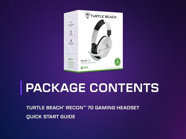 Turtle Beach Recon 70 White 2024 Xbox X Headset