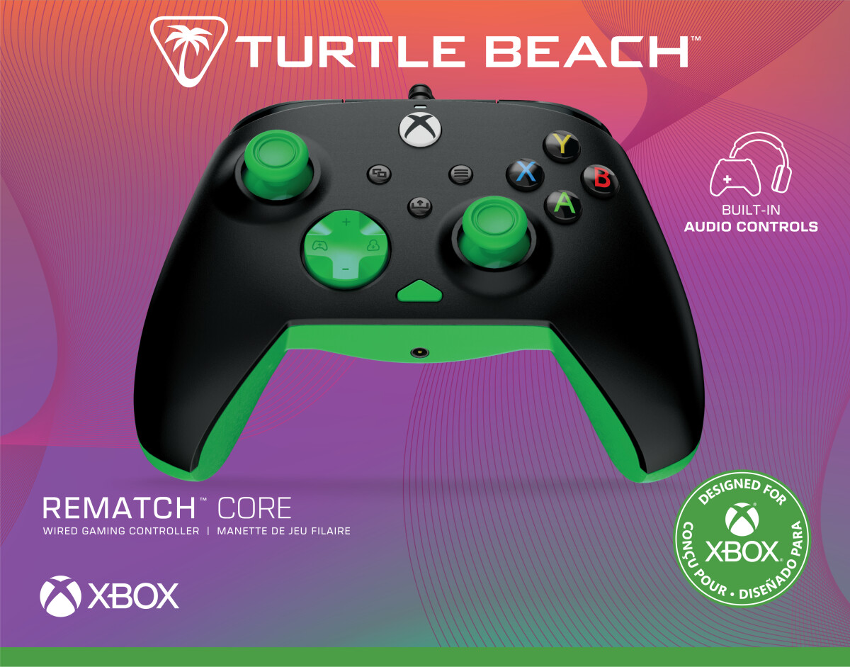 Turtle Beach Rematch Core - Blackgreen