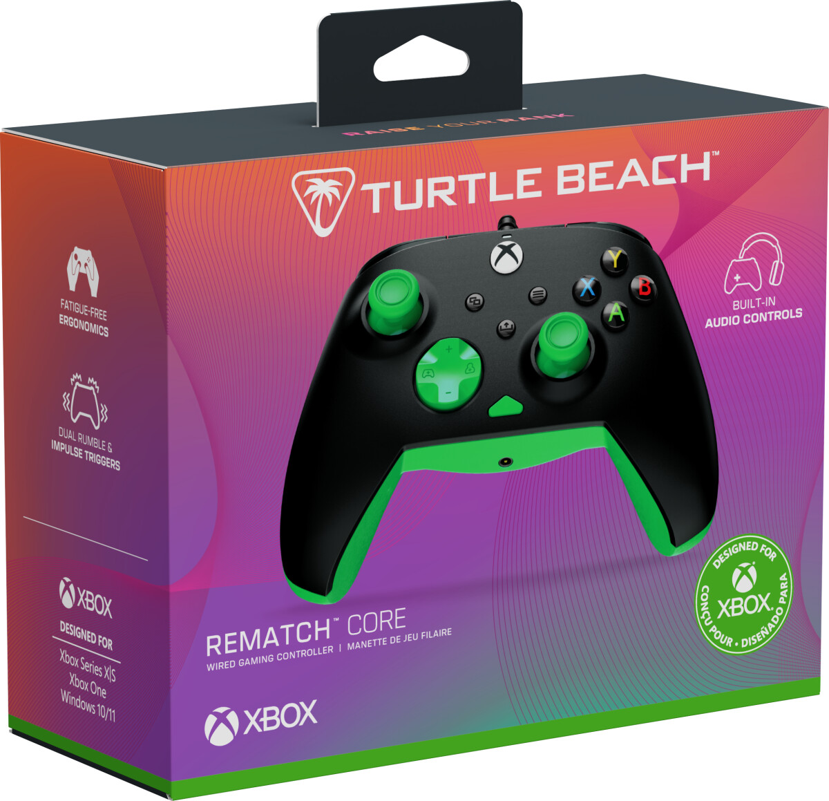 Turtle Beach Rematch Core - Blackgreen