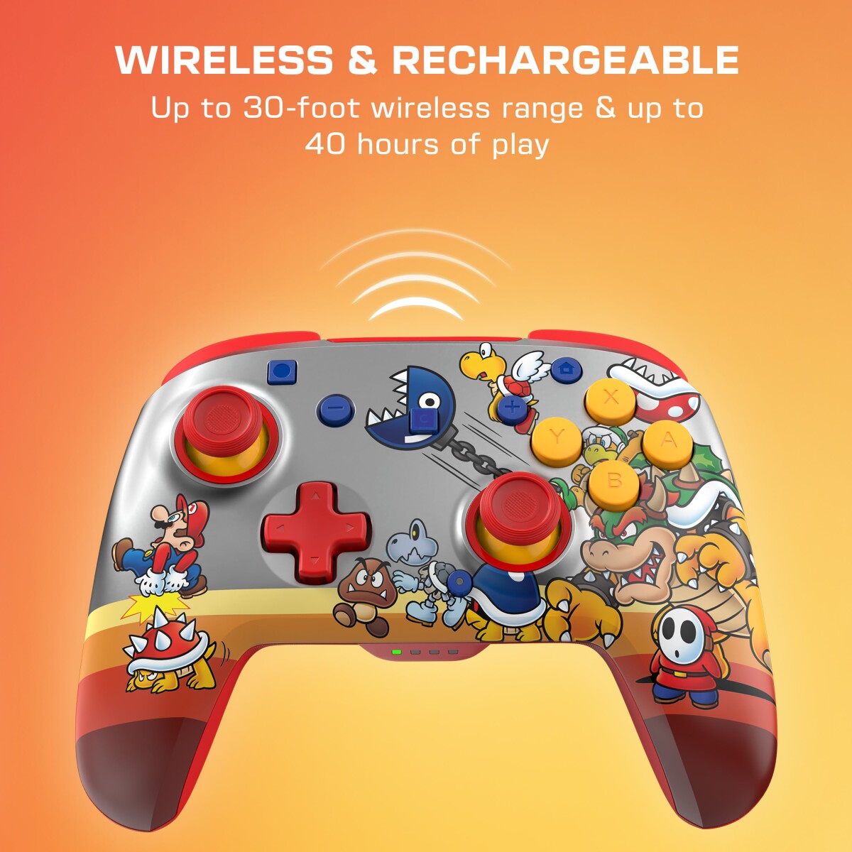 Turtle Beach - Rgb Rematch Wireless - Koopa Troop
