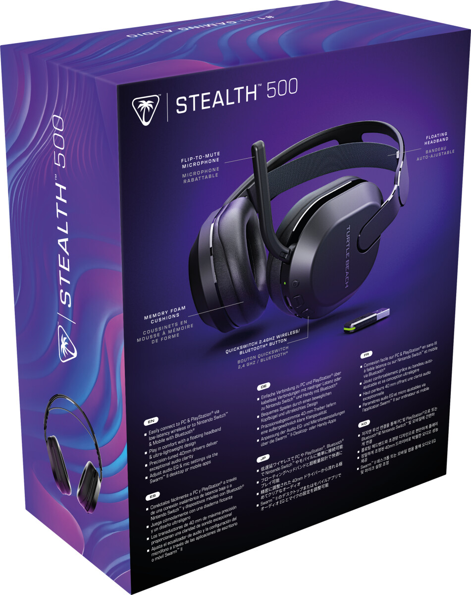 Turtle Beach - Stealth 500 Pc Wireless Gaming Headset - Black