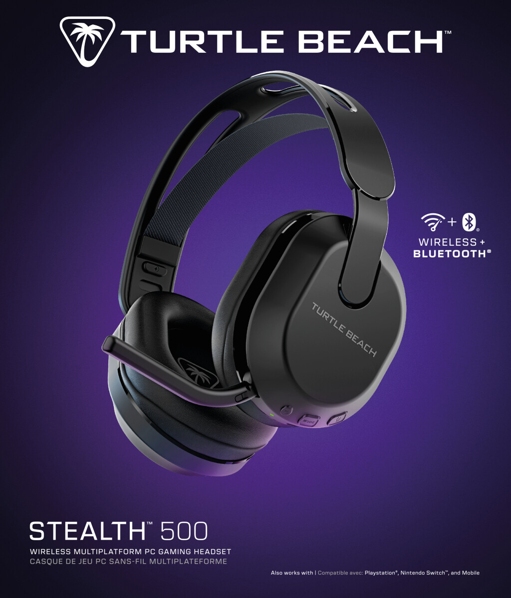 Turtle Beach - Stealth 500 Pc Wireless Gaming Headset - Black