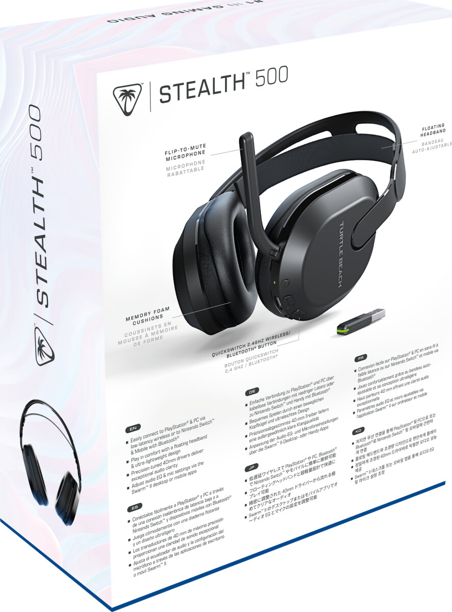 Turtle Beach Stealth 500 Ps Wireless Headset Black