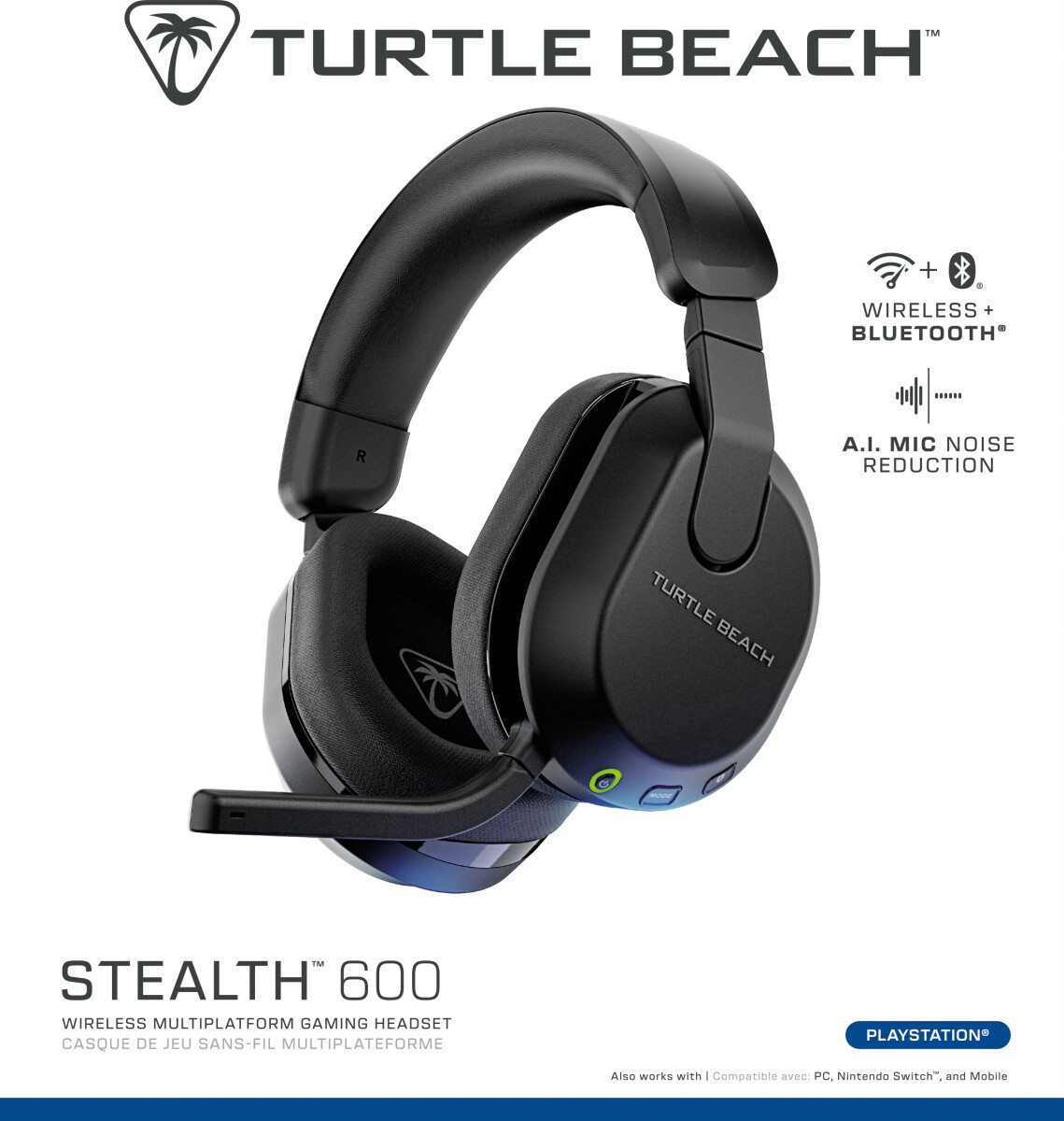 Turtle Beach Stealth 600 Gen3 Wireless Headset - Black
