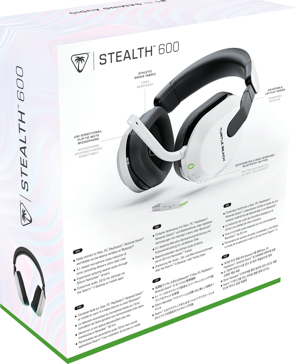 Turtle Beach Stealth 600 Gen3 Wireless Headset - White