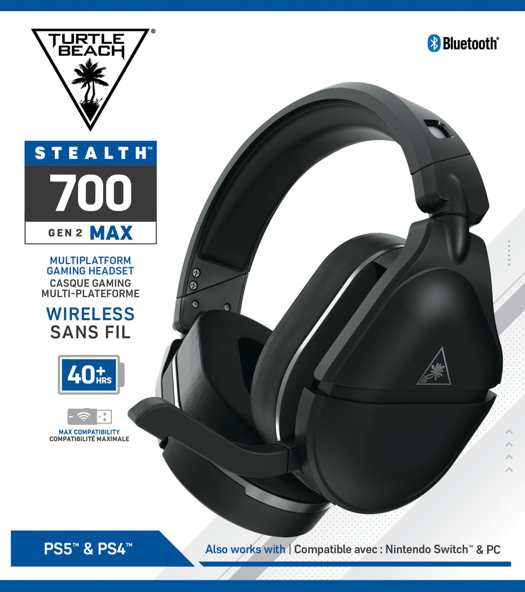 Casques avec Microphone Turtle Beach Stealth™ 700P Blanc