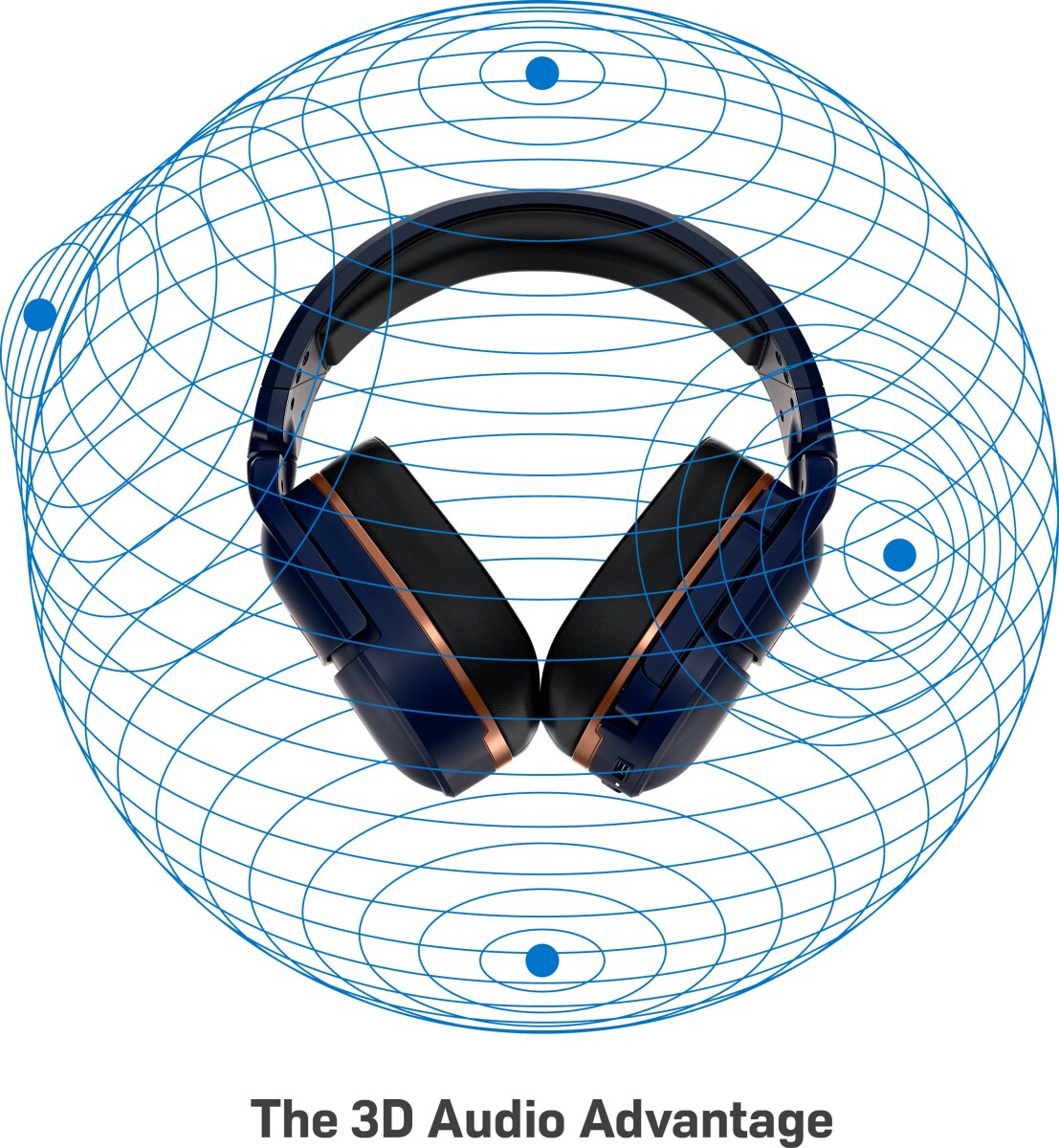 Turtle Beach Stealth 700P Gen2 Max Cobalt Blue Wireless Headset