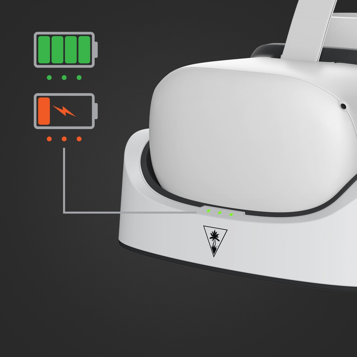 Turtle Beach Turtle Beach Fuel Compact Vr Charger For Meta Quest 2