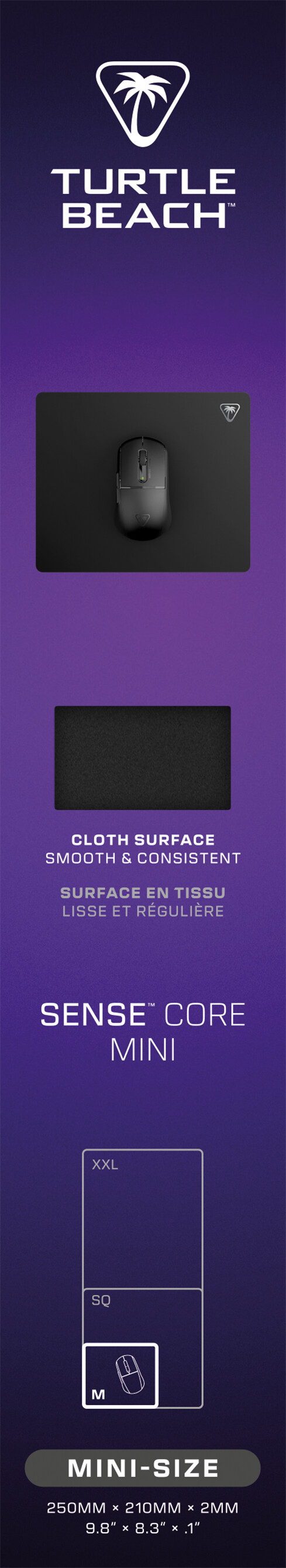 Turtle Beach Sense Core Sq Mousepad