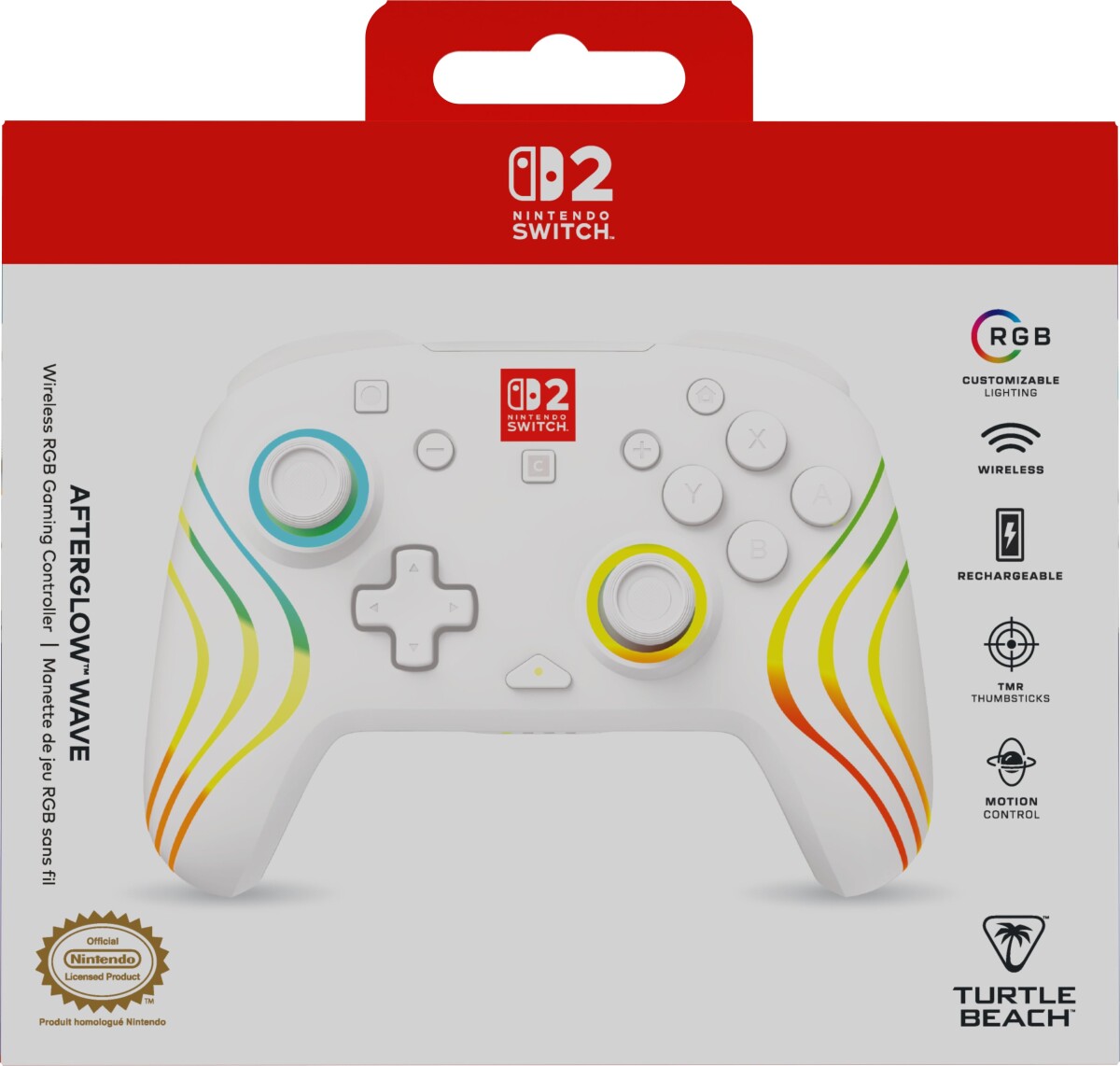 Turtle Beach - Wireless Controller - Afterglow Wave White