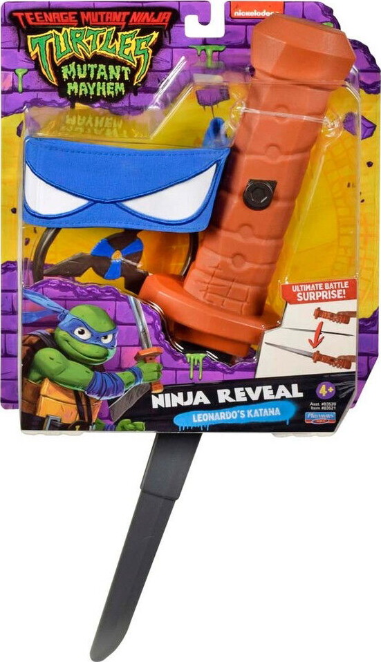 Ninja Turtles - Kostume Tilbehør - Ninja Reveal - Leonardos Katana