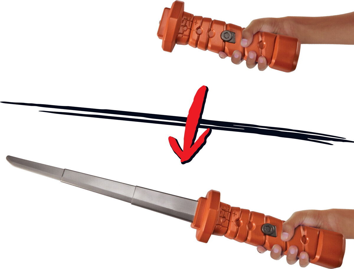 Ninja Turtles - Kostume Tilbehør - Ninja Reveal - Leonardos Katana