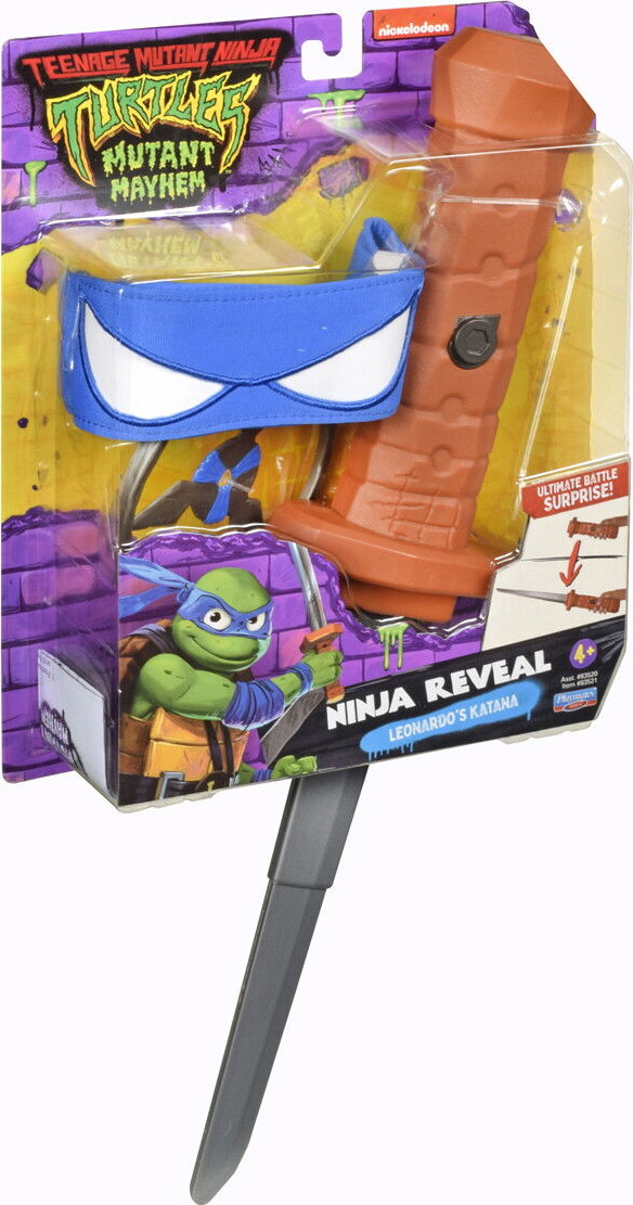 Ninja Turtles - Kostume Tilbehør - Ninja Reveal - Leonardos Katana