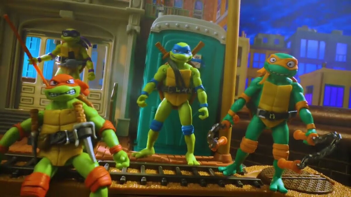 Turtles - Mutant Mayhem Maske Assorterede