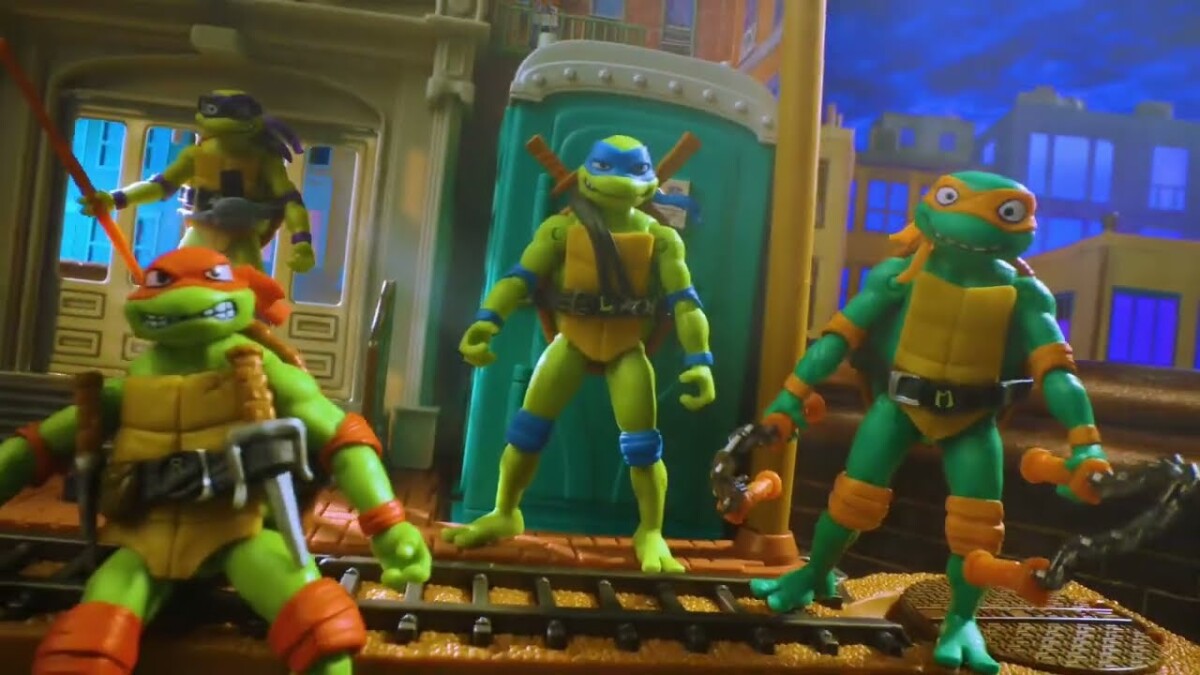 Turtles - Mutant Mayhem Maske Assorterede