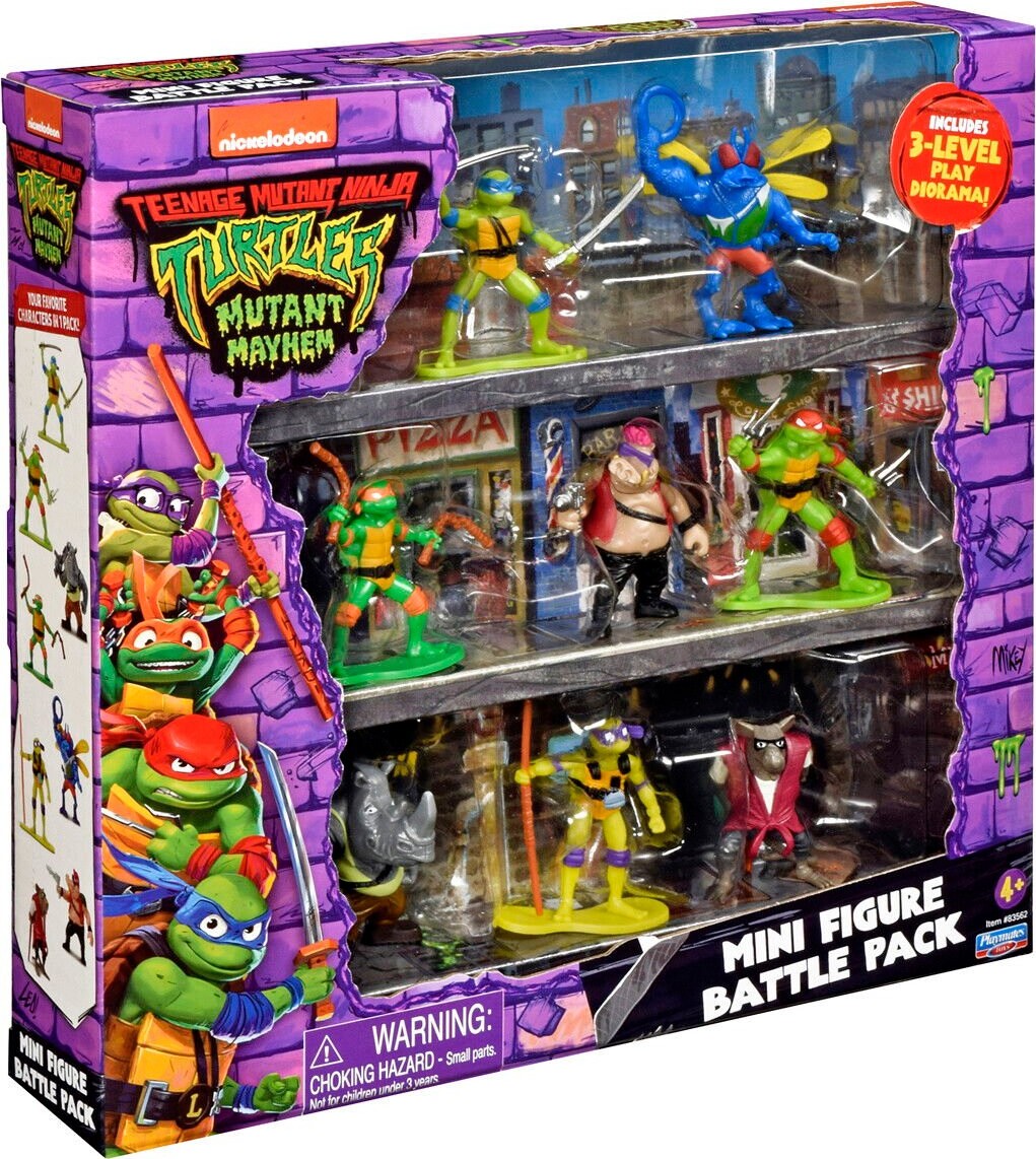 Ninja Turtles - Mutant Mayhem - Mini Figure Battle Pack