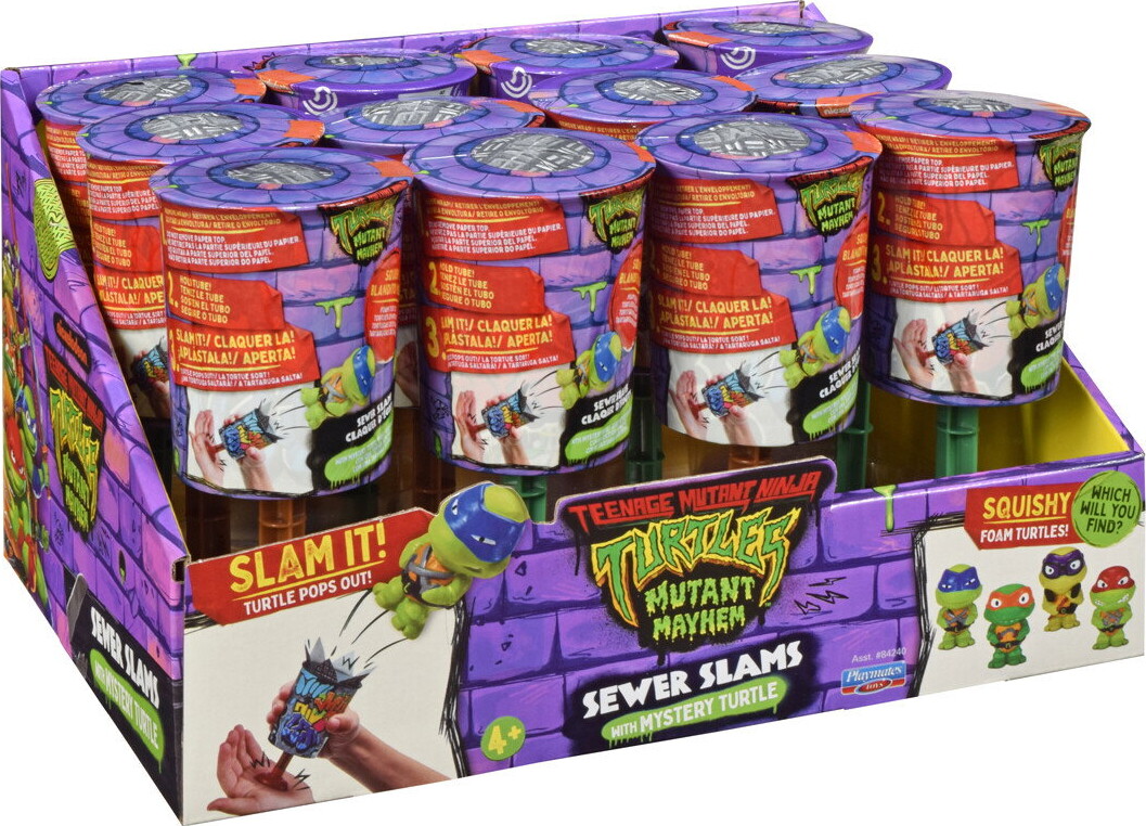 Turtles - Mutant Mayhem Popup Figur Assorterede