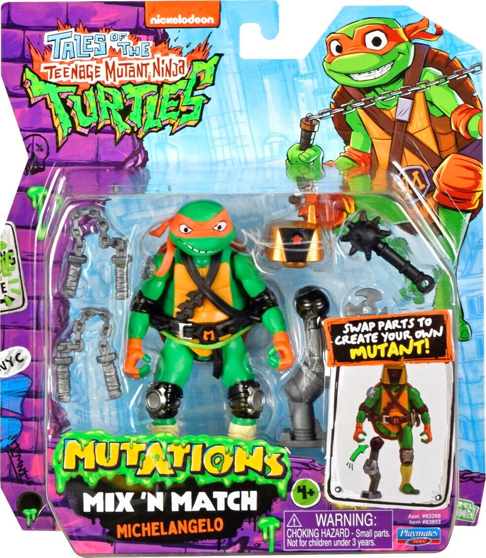 Turtles - Mutationernes Fortællinger Basis Figur Asst