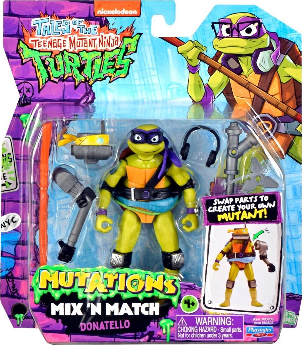 Turtles - Mutationernes Fortællinger Basis Figur Asst