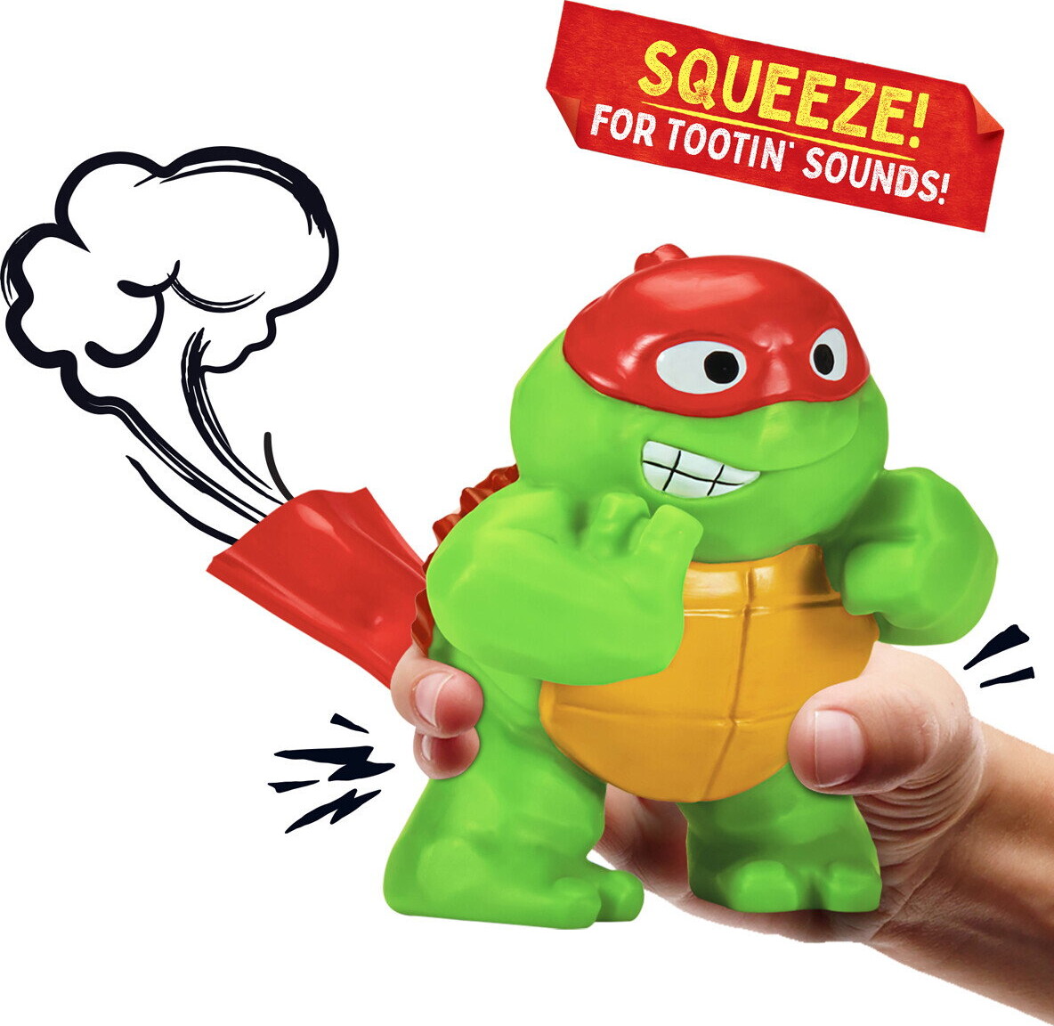 Ninja Turtles - Tootin Tots Figur - Assorteret