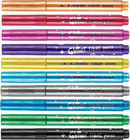 Tusser Centrum 10 Stk Glitter