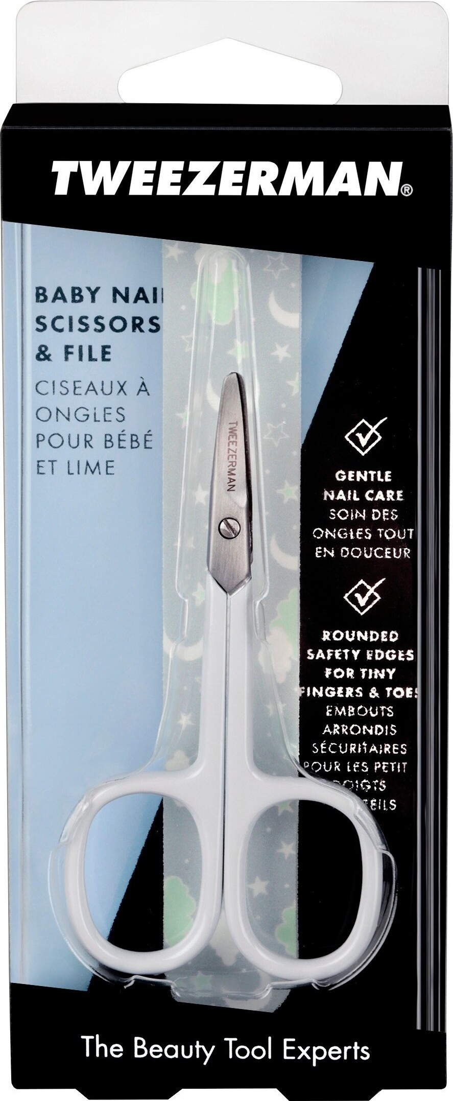 Tweezerman - Baby Nail Scissors With File