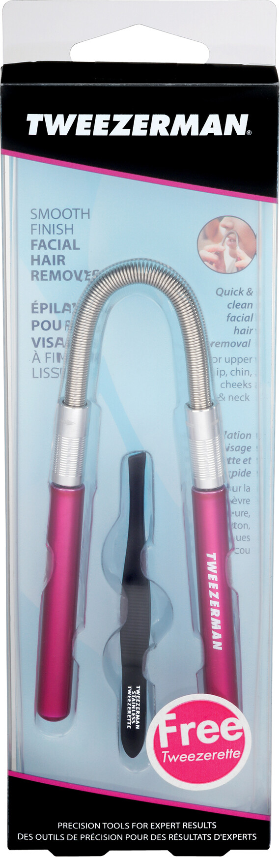 Tweezerman - Smooth Finish Ansigts Hår Fjerner