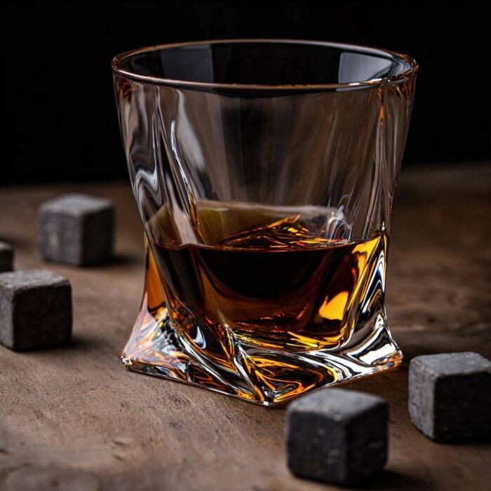 Whisky Karaffel Sæt Med 2 Glas - Mikamax