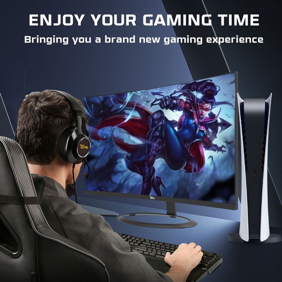 Twisted Minds - 32 Hdr R1500 Fhd 180Hz Va 1Ms Hdmi20 Gaming Monitor