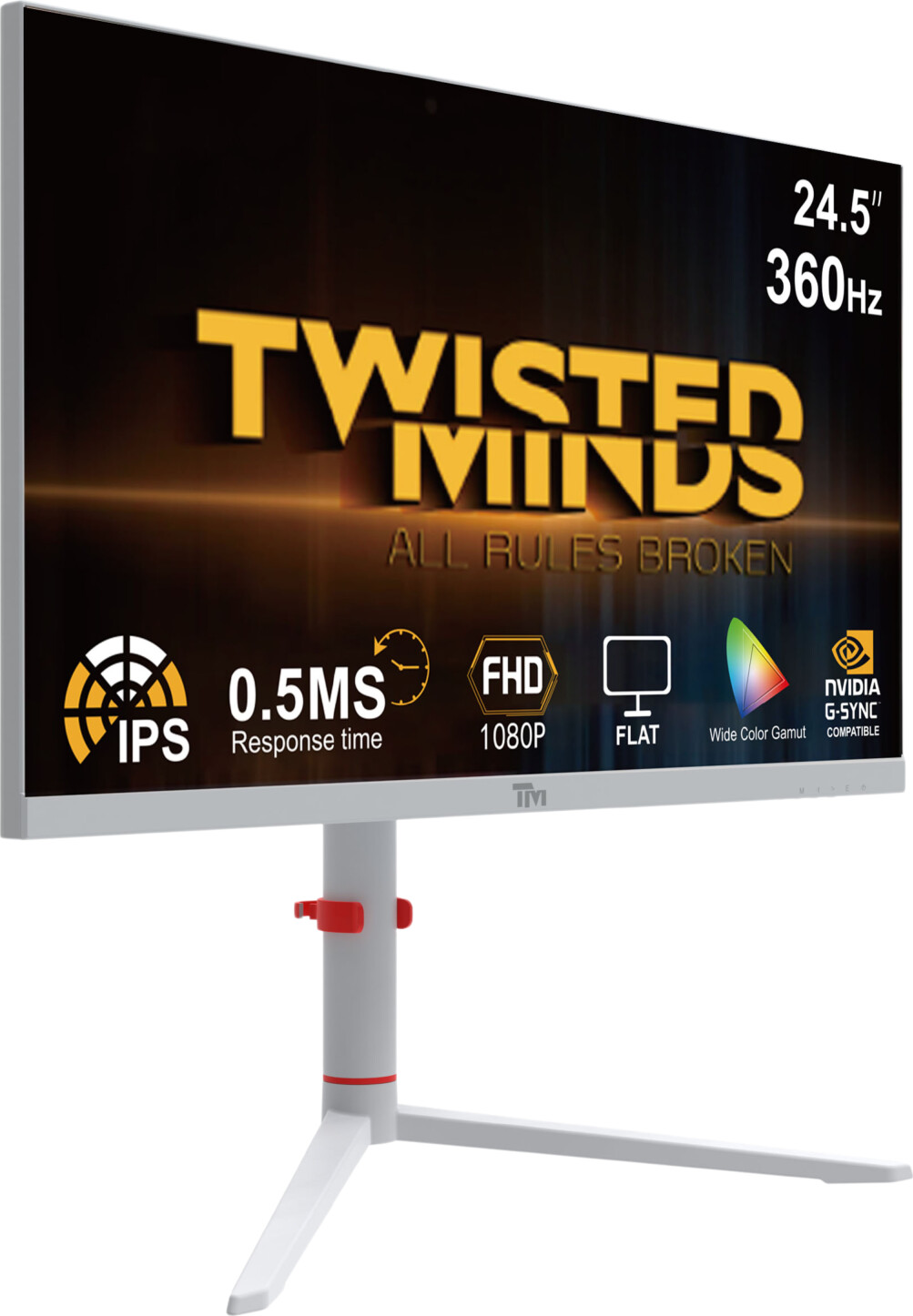 Twisted Minds - Artic Pro Series 24 Fhd - 360H - White
