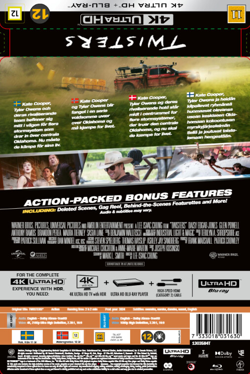 Twisters - 2024 - Steelbook