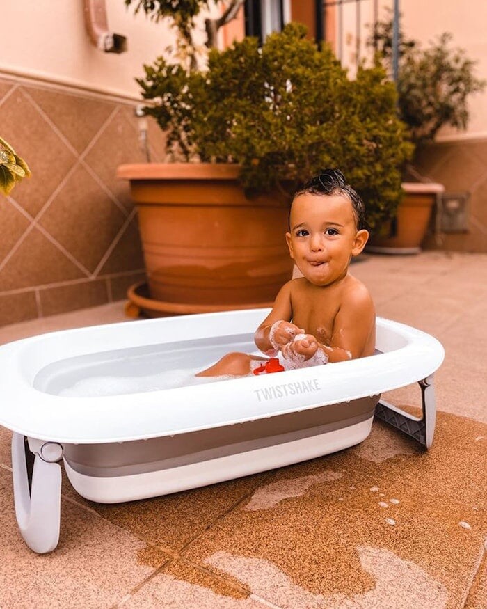 Twistshake Bathtub Pastel Grey