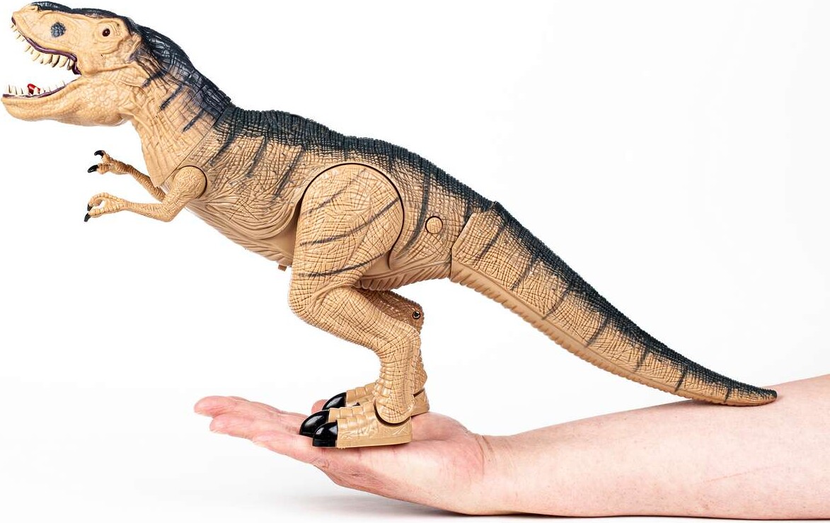 Fjernstyret Dinosaur Legetøj Med Lys Og Lyd - T-Rex - 46 Cm - Dinosaur