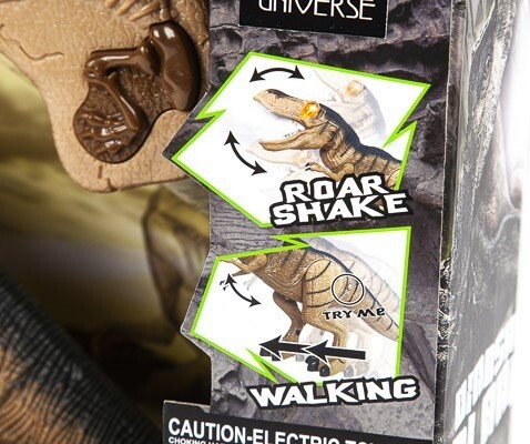 Fjernstyret Dinosaur Legetøj Med Lys Og Lyd - T-Rex - 46 Cm - Dinosaur