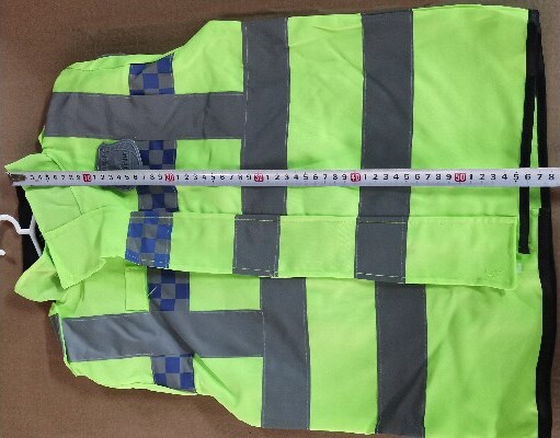 Politi Udklædning Til Børn - Neon - Med Tilbehør - 3 År