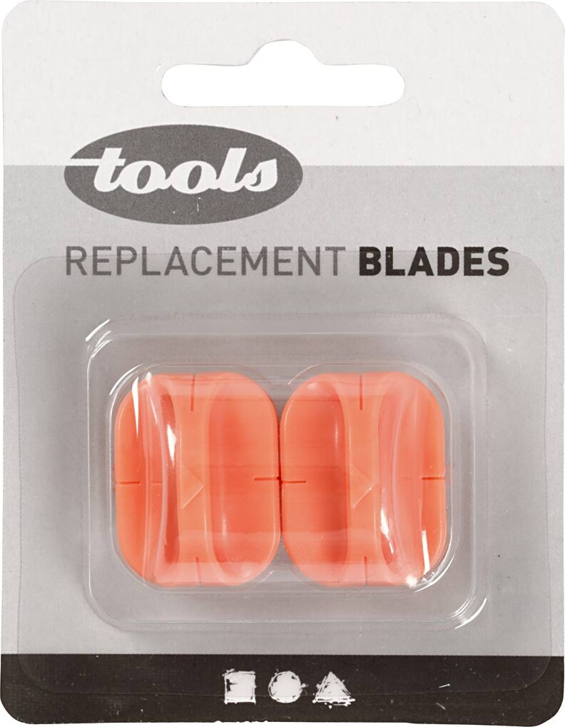 Udskiftningsknive - 2 Stk