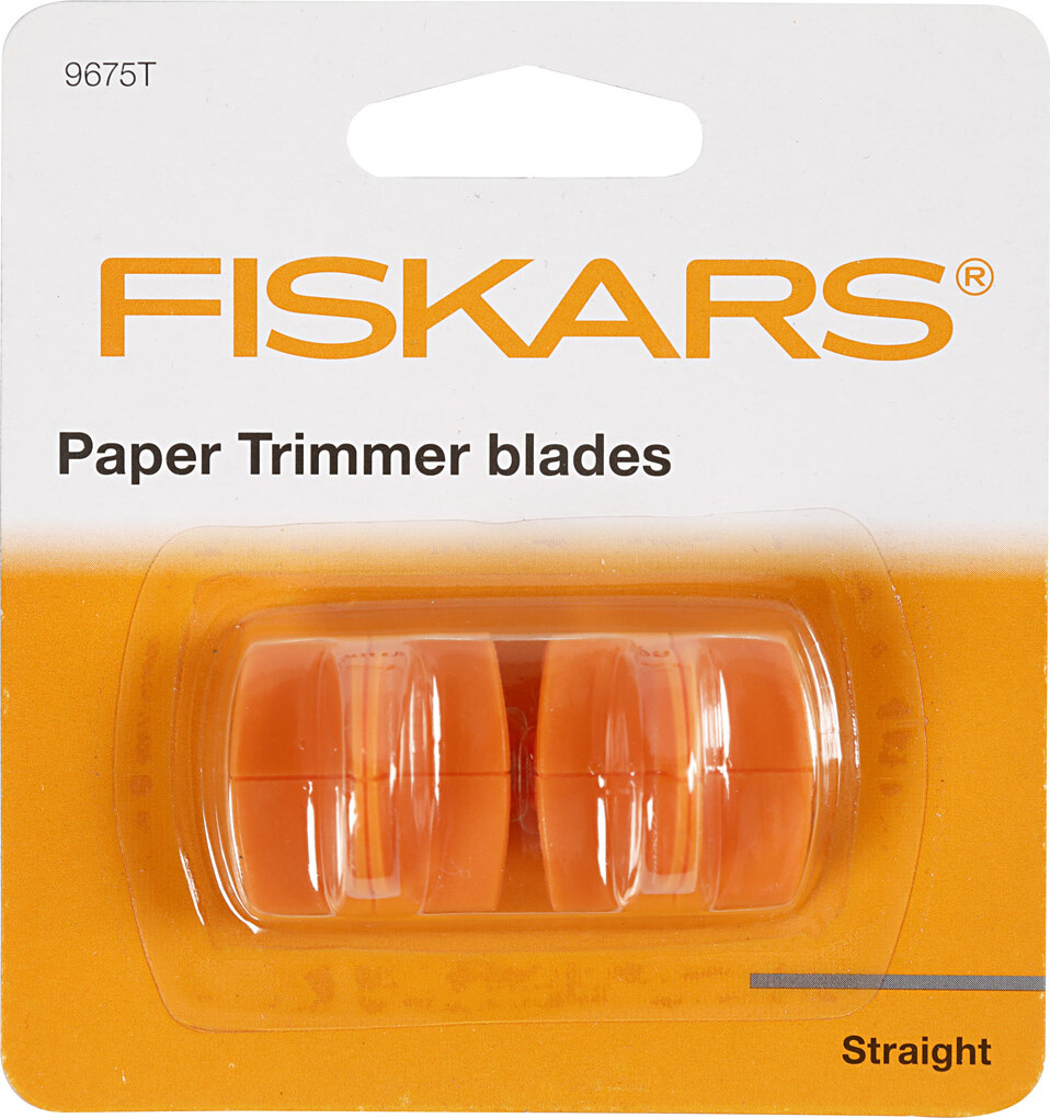 Fiskars - Paper Trimmer Blades - Udskiftningsknive - 2 Stk - 9675T