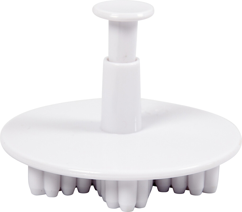 Jule Udstikkere - Snekrystal - Hvide - 3 Stk