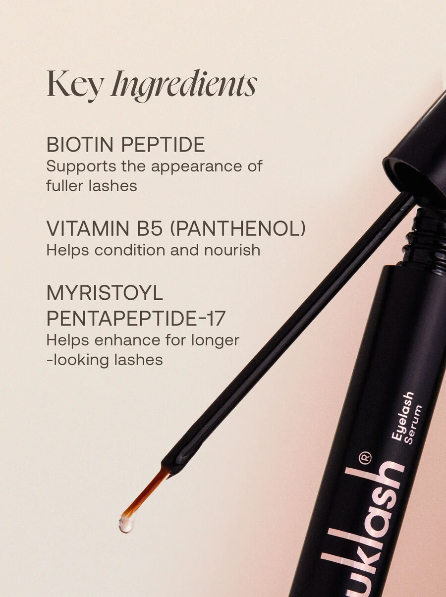 Uklash - Eyelash Serum - Øjenvippe Serum 3 Ml