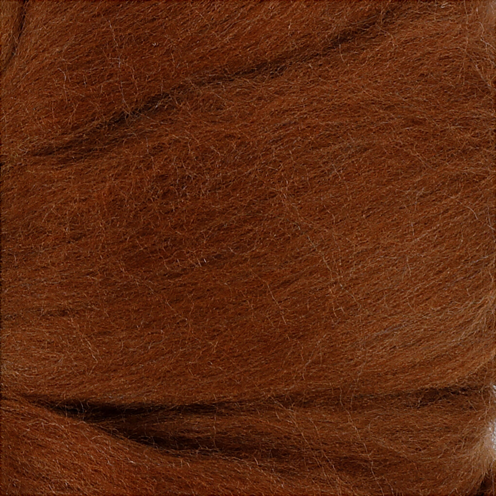 Merino Uld Garn - Tykkelse 21 My - Brun - 100 G