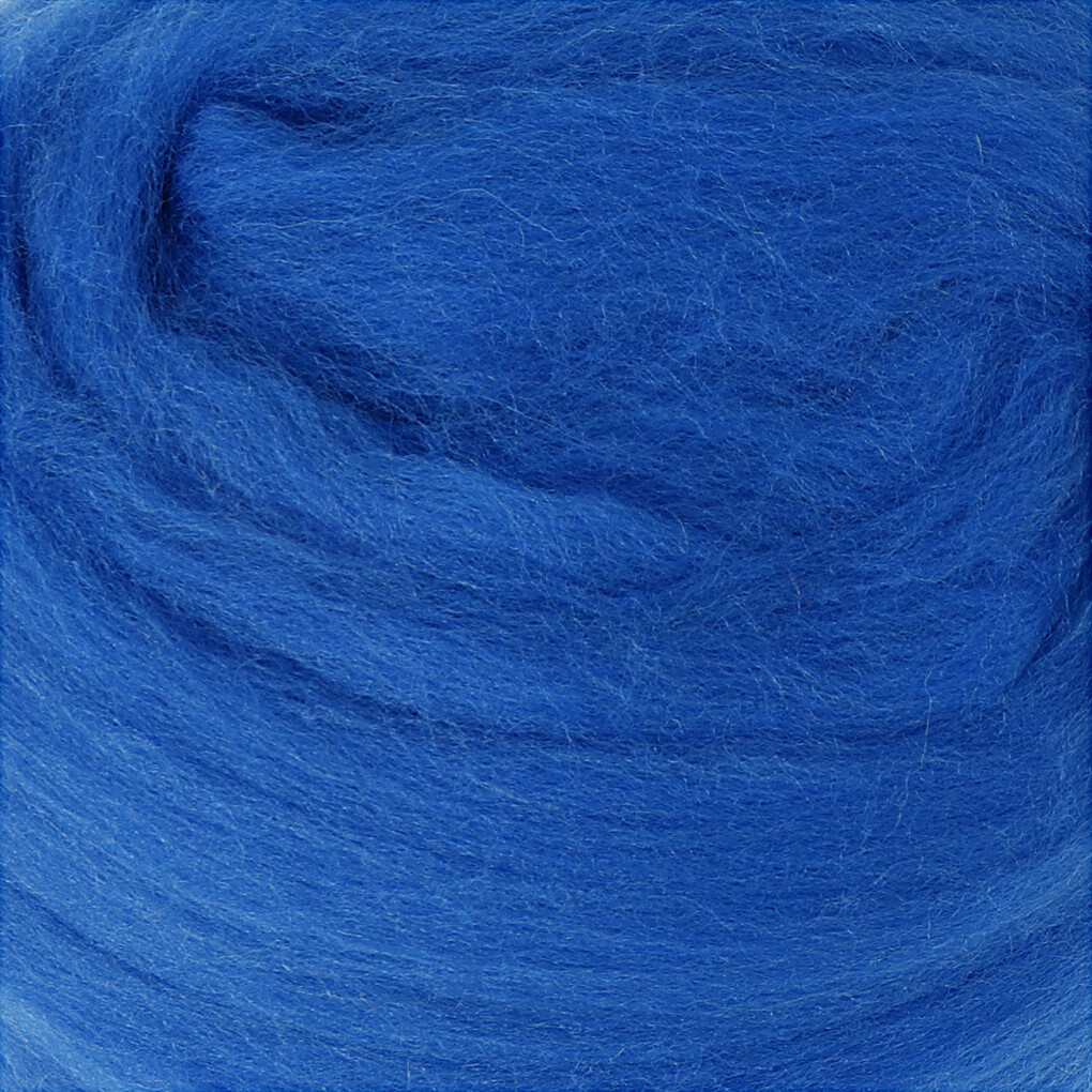Merino Uld Garn - Tykkelse 21 My - Kobolt Blå - 100 G