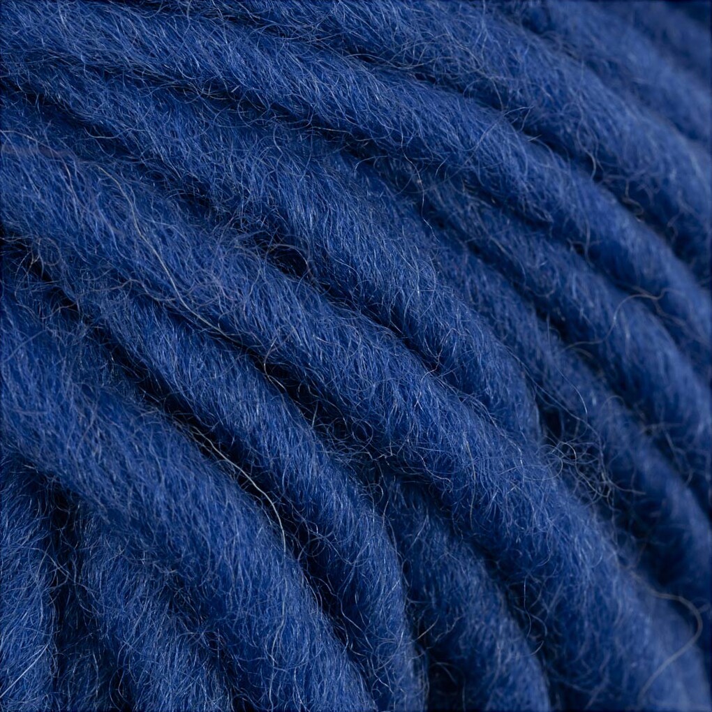 Uldgarn - Oeko Tex - L 50 M - Blå - 50 G