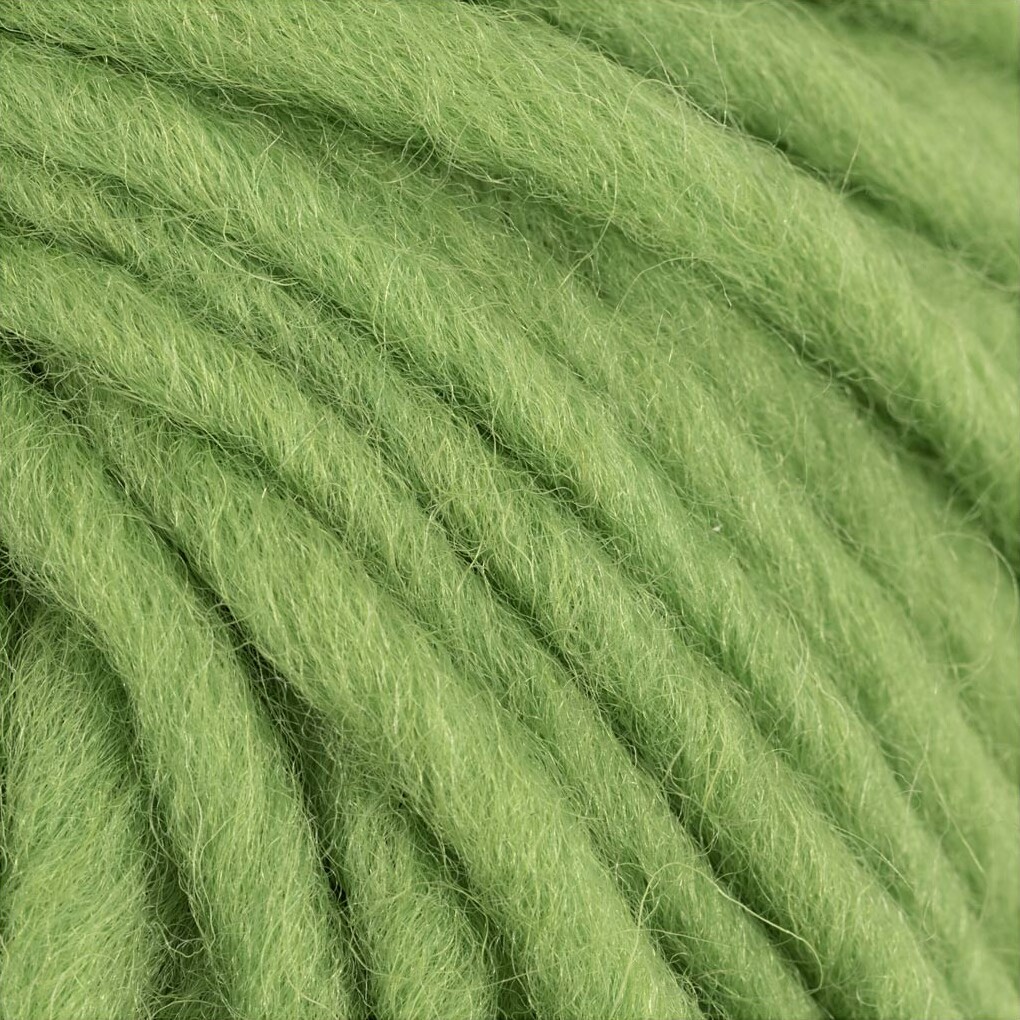 Uldgarn - Oeko Tex - L 50 M - Lime - 50 G