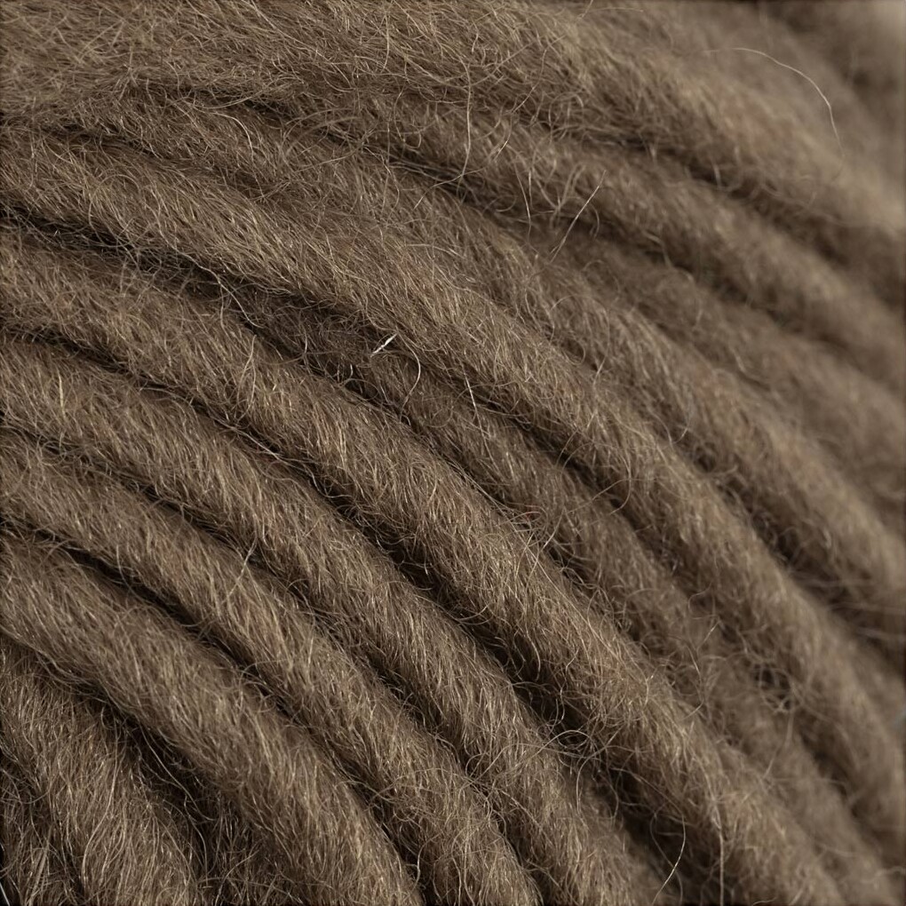 Uldgarn - Oeko Tex - L 50 M - Lys Brun - 50 G