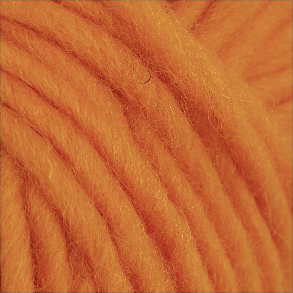 Uldgarn - Oeko Tex - L 50 M - Orange - 50 G