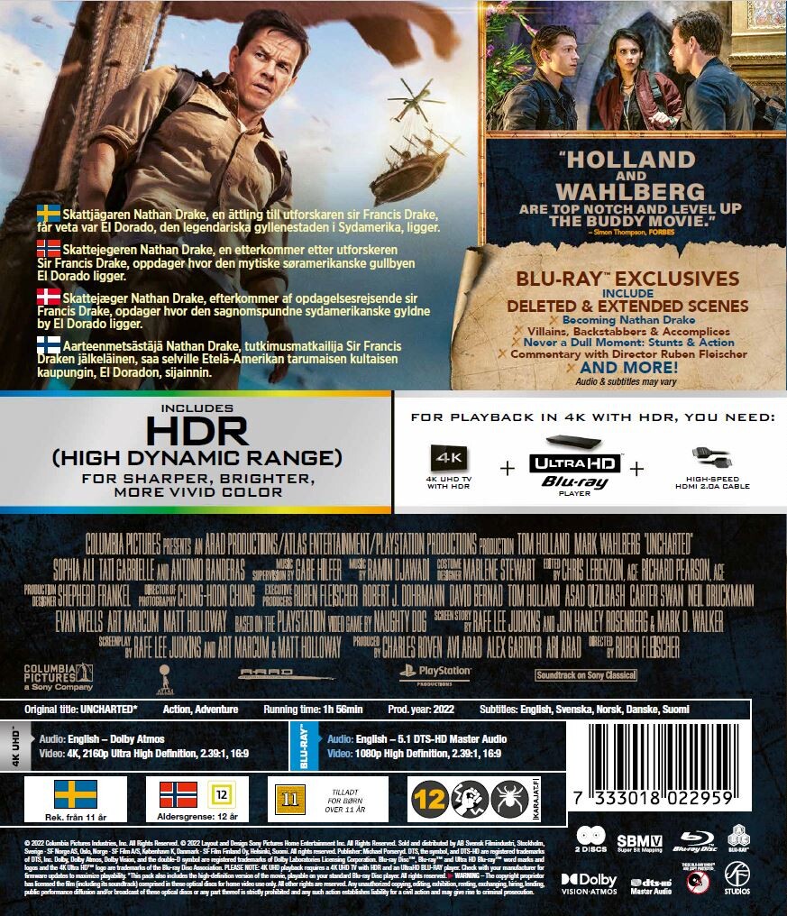 Uncharted - Film 2022