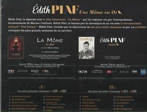 Edith Piaf - Une Mome En Or