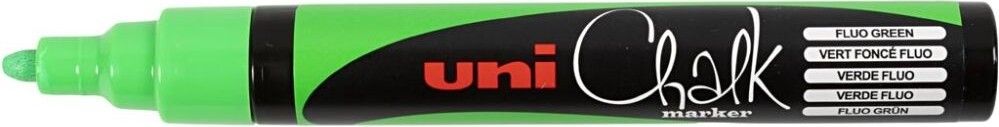 Uni - Chalk Marker 5M - Basis Farver 8 Stk