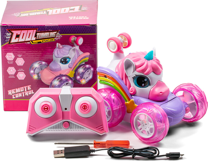 Unicorn Rc Car 2 4Ghz 3 7V 500Mah Wlight Pink